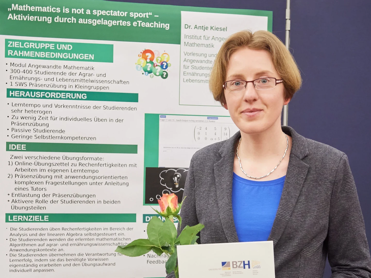 Mathematik-Dozentin Dr. Antje Kiesel