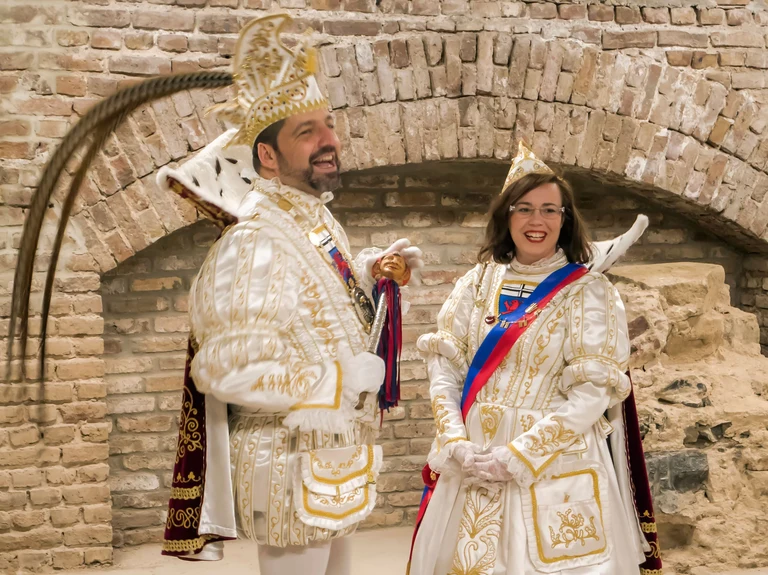 Prinz und Bonna im Kellerdepot