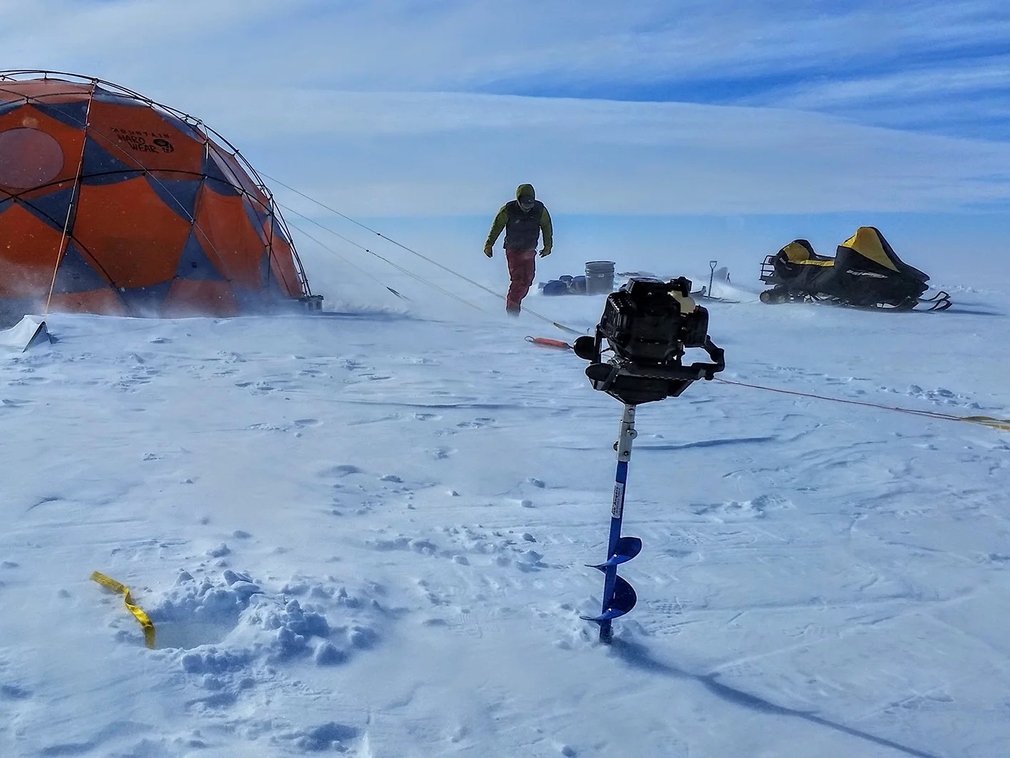 Bohrcamp im Horseshoe Valley