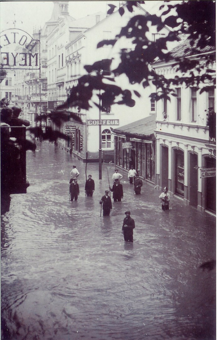 Vor über Hundert Jahren stand das Hochwasser in Neuenahr