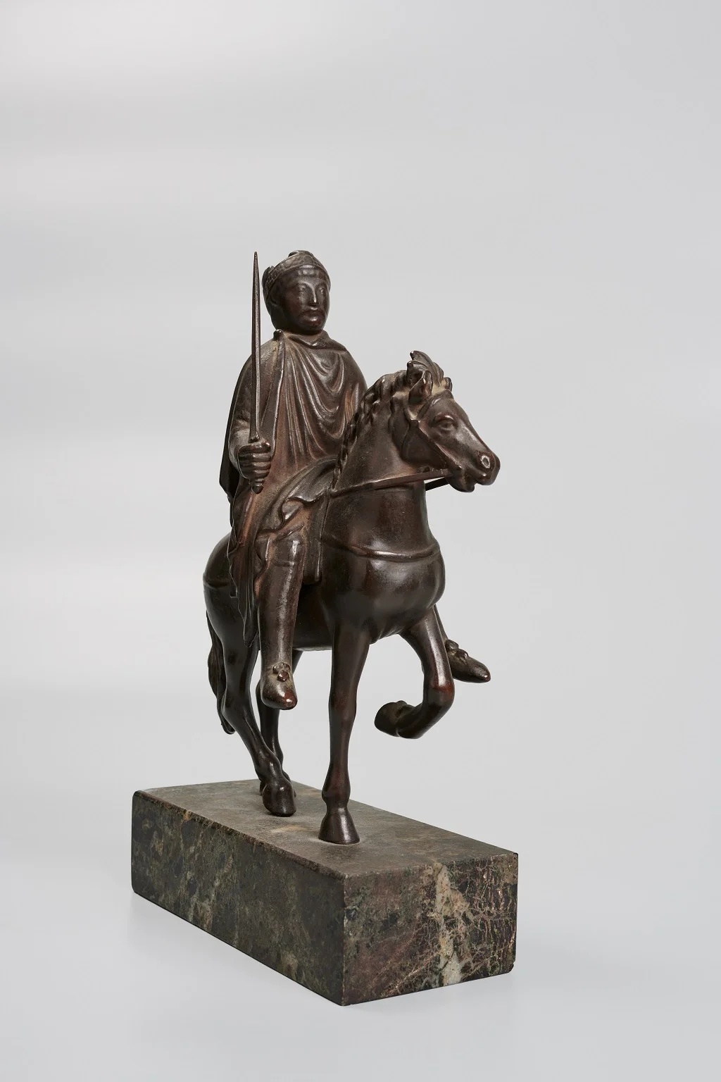 Galvanoplastische Abformung eines karolingischen Königs (Karl der Große oder sein Enkel Karl der Kahle)