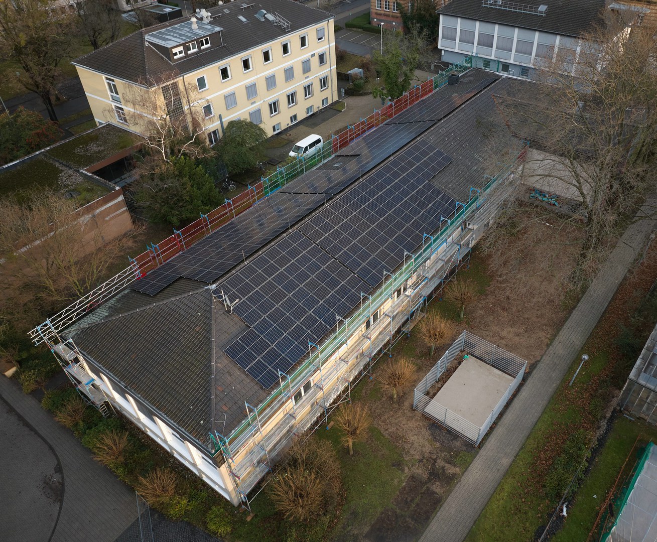 DIe neue Solar-Anlage in Poppelsdorf
