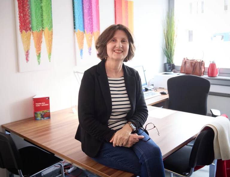 Katja Reinicke, Schreibberaterin am Studierendenwerk Bonn 