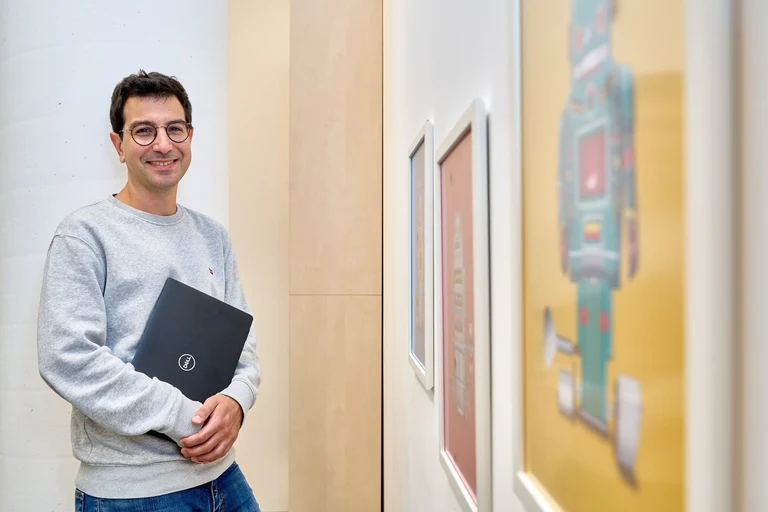 Dr. Luigi Pinchetti nutzt das Eltern-Kind-Zimmer