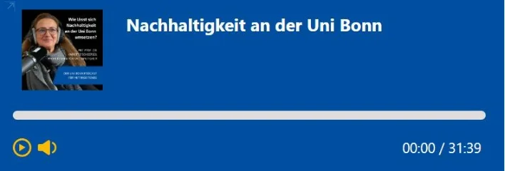 Nachhaltigkeit an der Uni Bonn