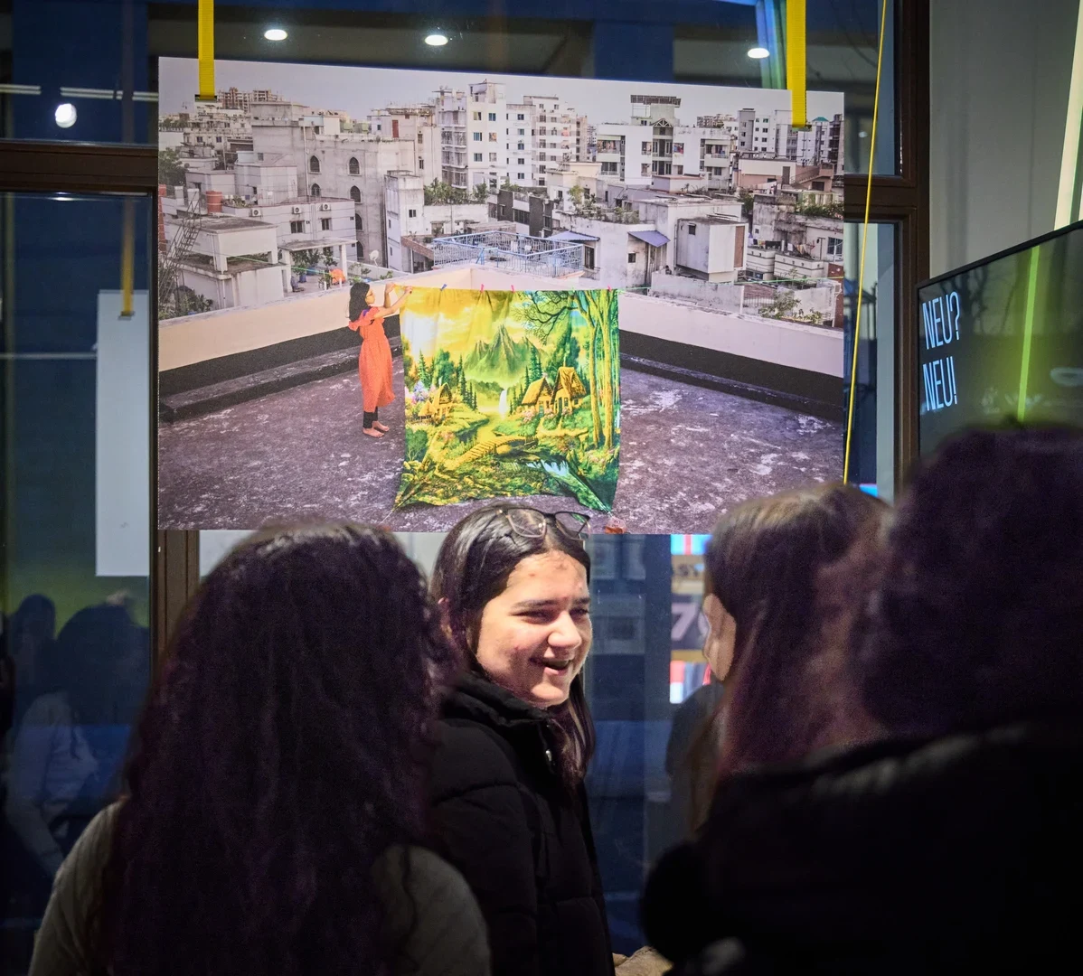 Die Bilder waren zuvor bereits auf internationalen UN-Klimakonferenzen zu sehen.