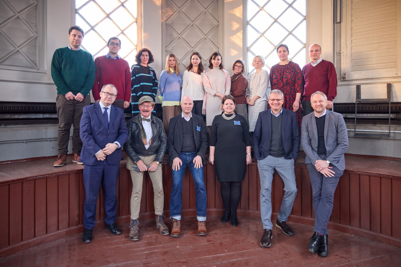 Fellows and mentors of the Cologne/Bonn Academy in Exile at last year's Winter School.