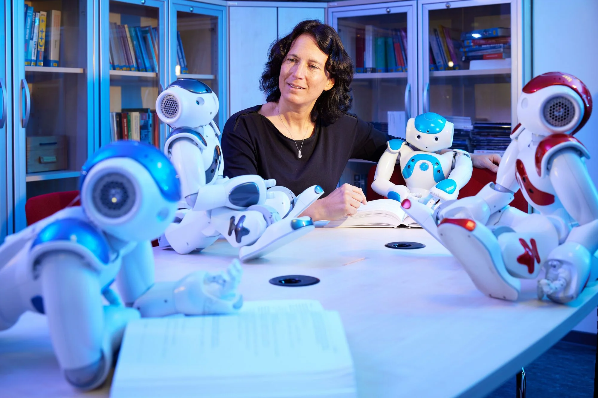 Classroom Robots Helping Children