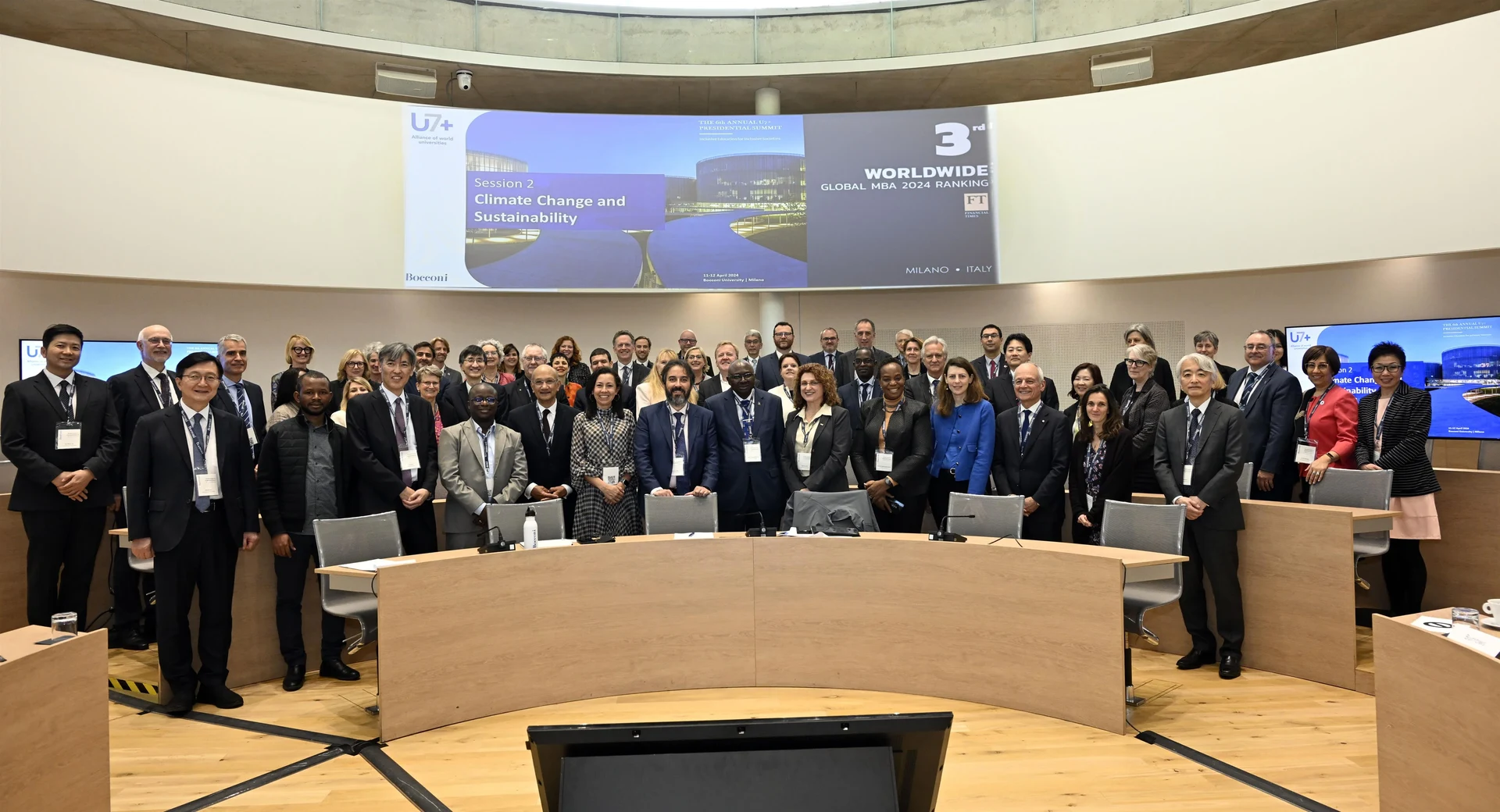 Leaders of over 80 universities came together for the U7+ summit to discuss how access to higher education could be improved.