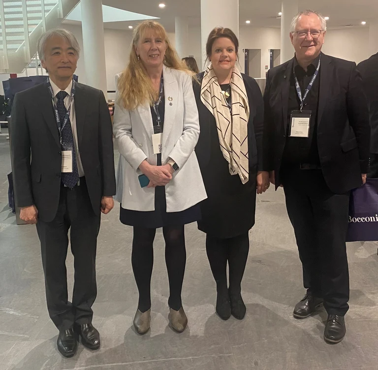 Meeting partners from Japan at the U7+ summit: