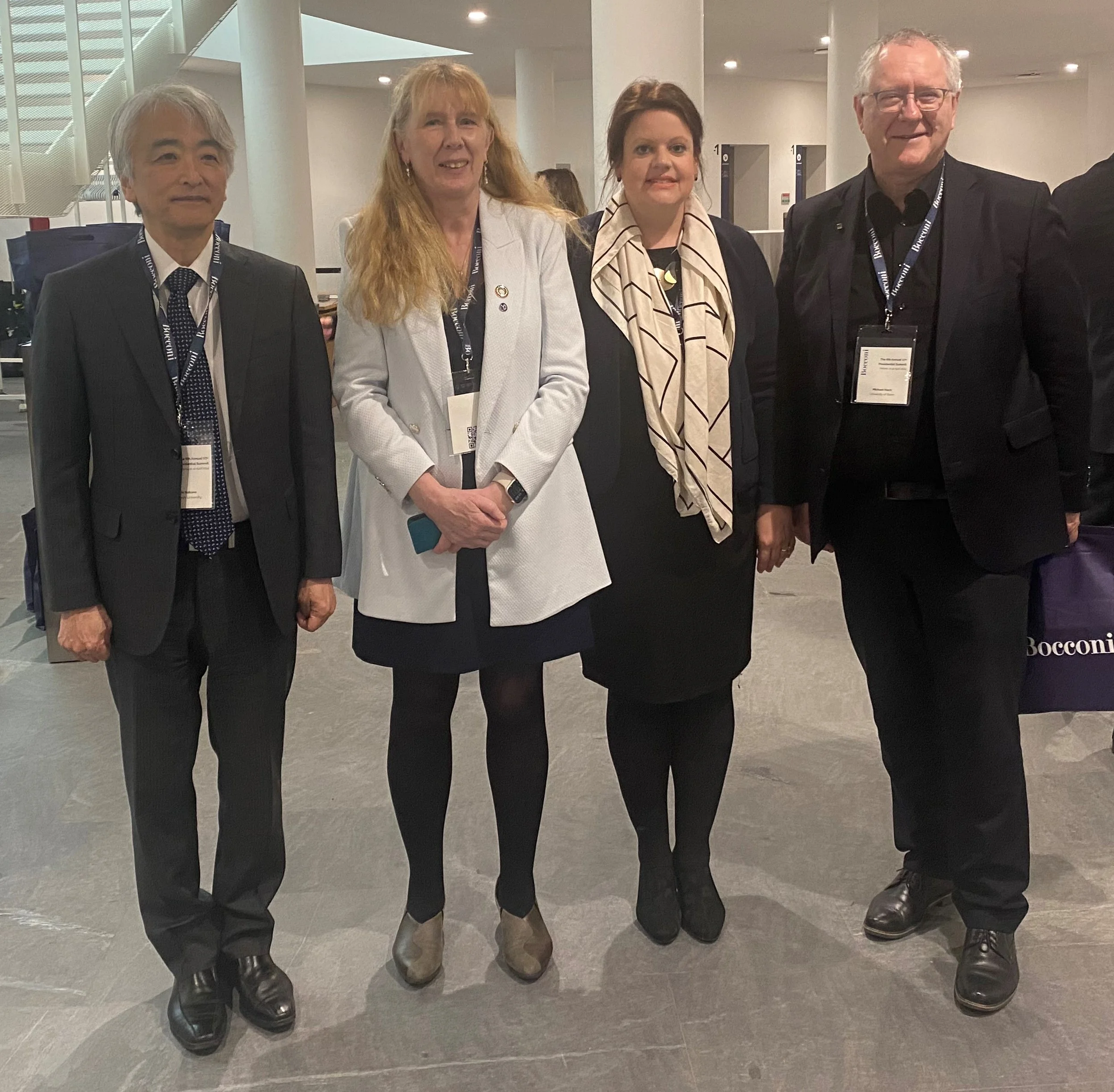 Meeting partners from Japan at the U7+ summit: