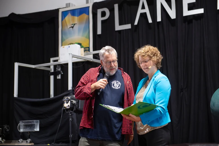 Herbert Dreiner and Jana Heysel