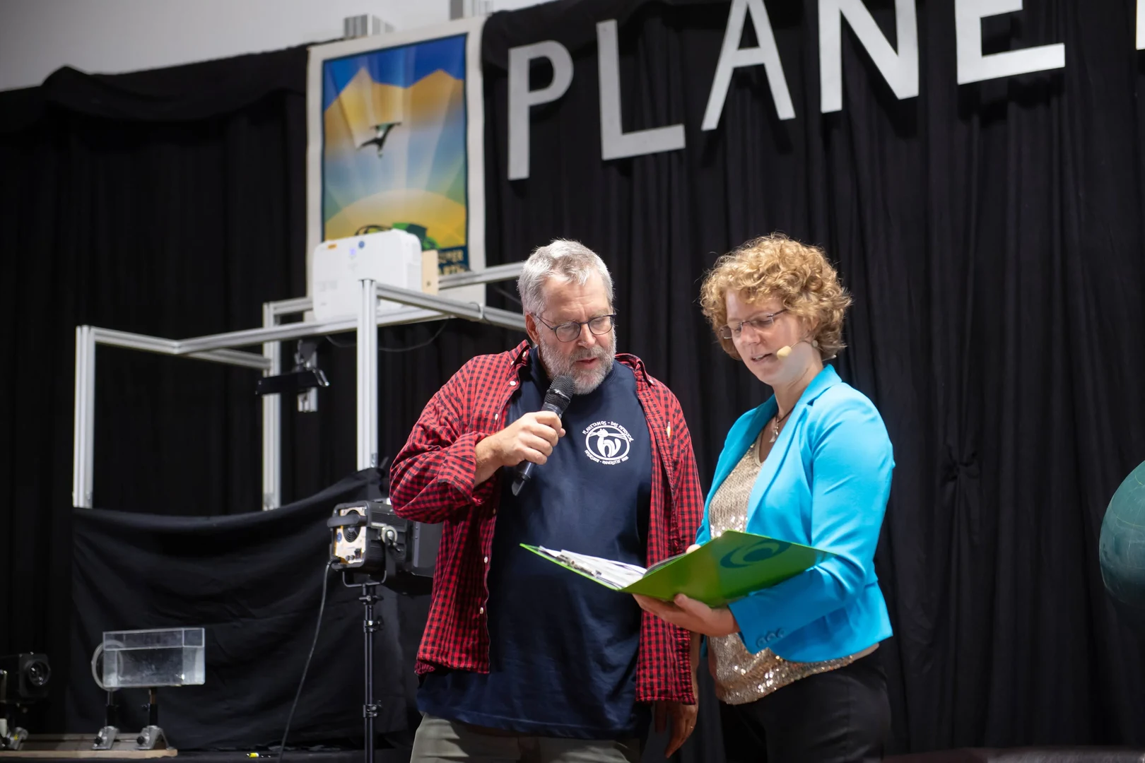 Herbert Dreiner and Jana Heysel