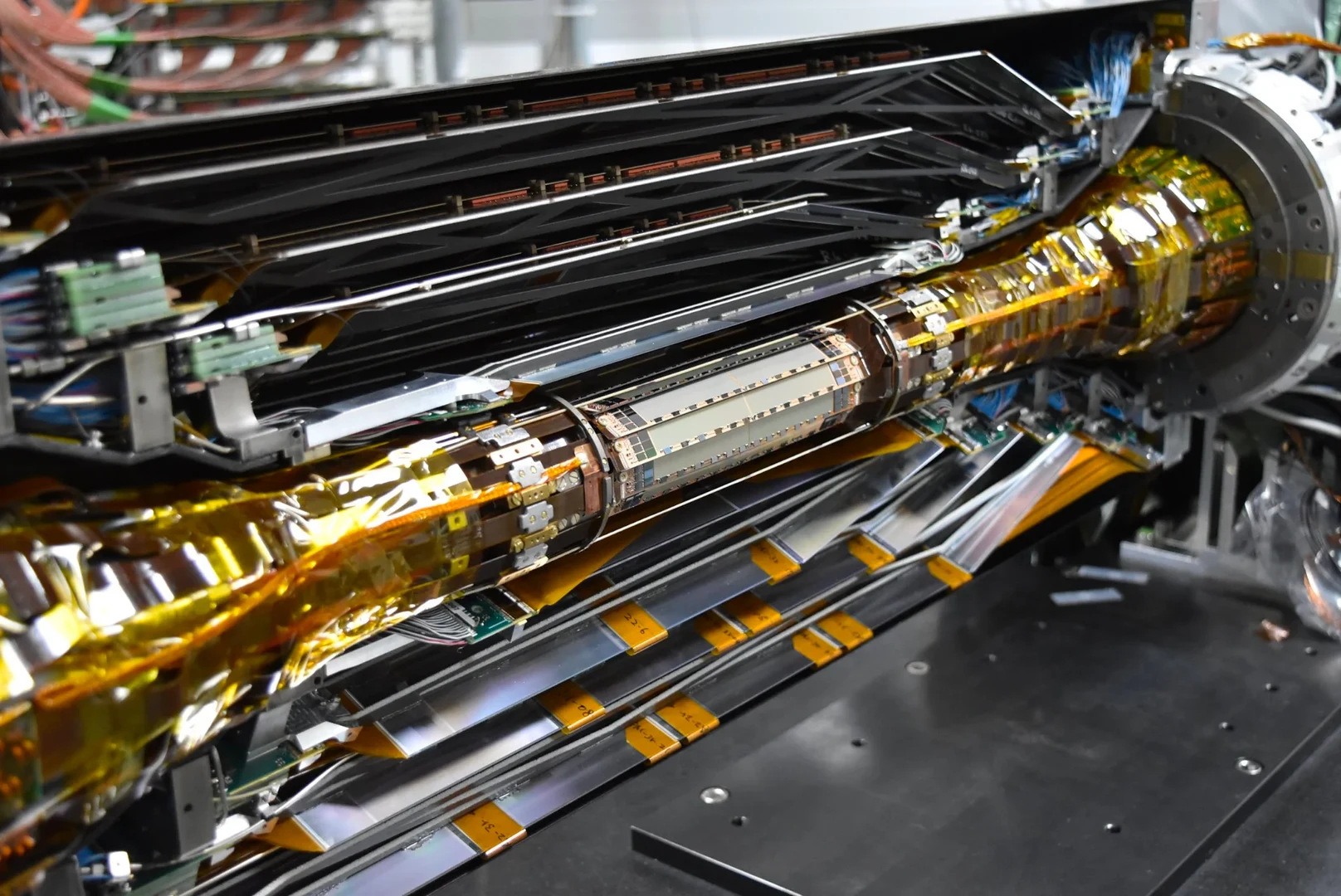 The Belle II pixel detector prior to installation,