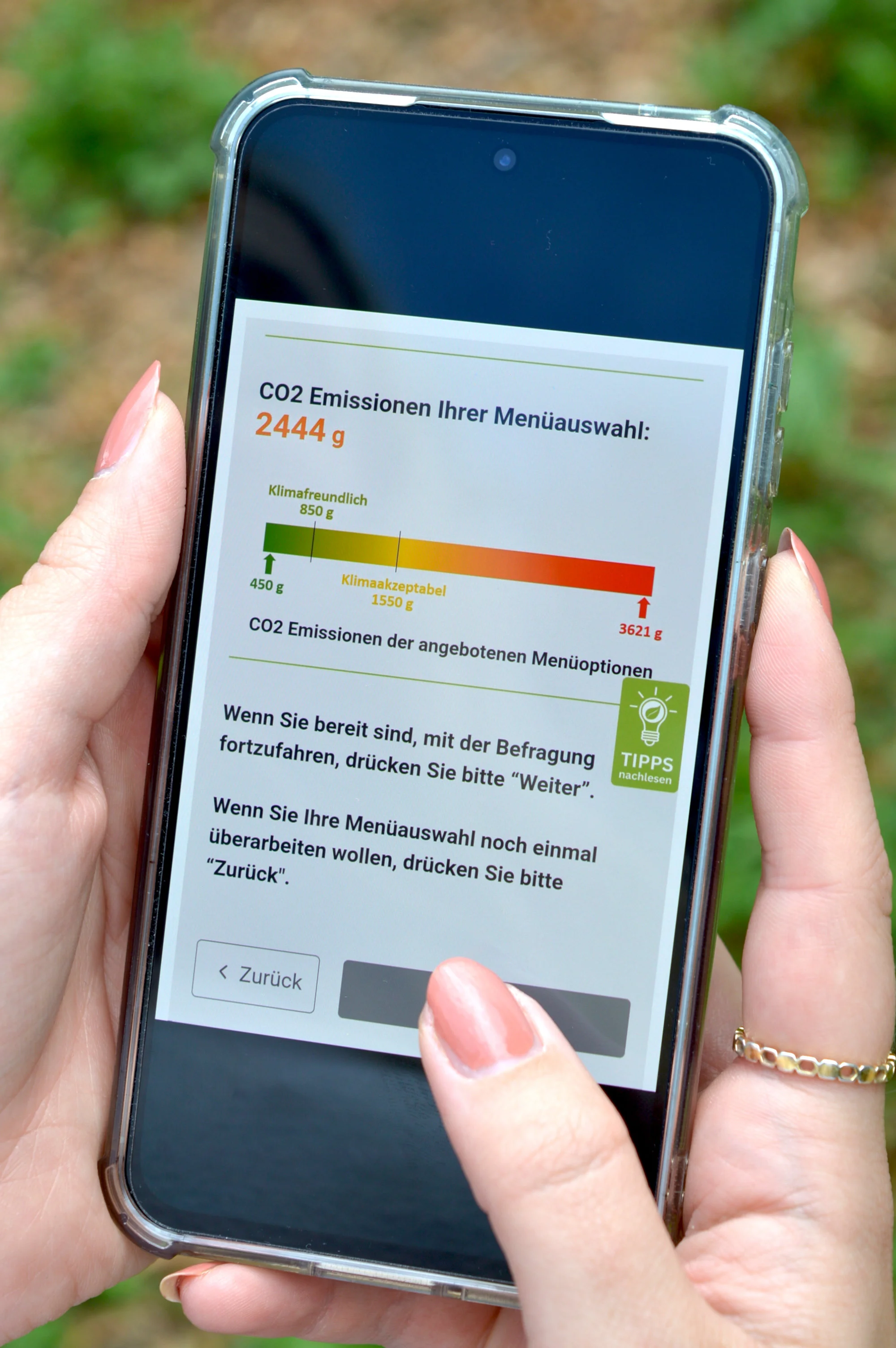 Food delivery apps: Nudges can reduce CO2 emissions