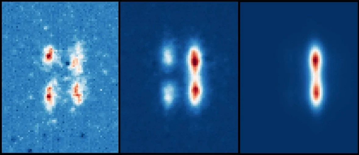 While there are still only a few dozen photons in the space,