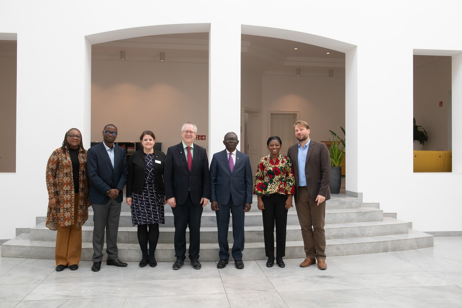 The delegation of the strategic partner university Ghana was a guest in Bonn.