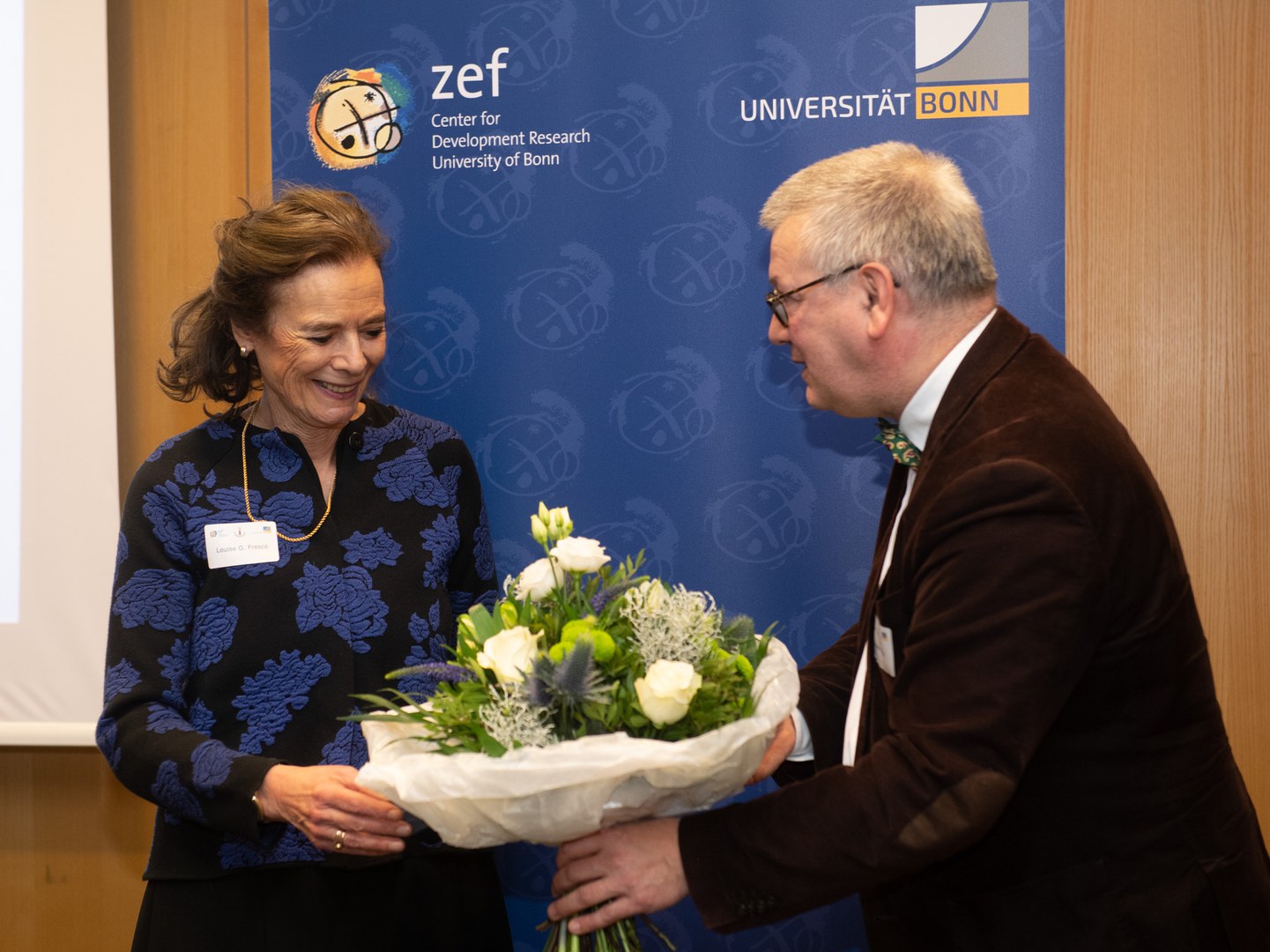 Award ceremony at ZEF, University of Bonn