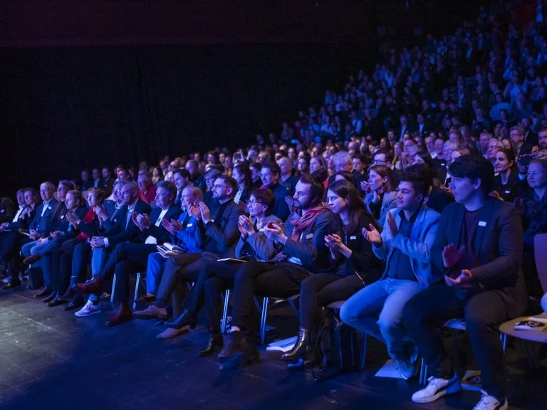 At the AI Award ceremony hosted by de:hub of the Federal Ministry for Economic Affairs and Climate Action