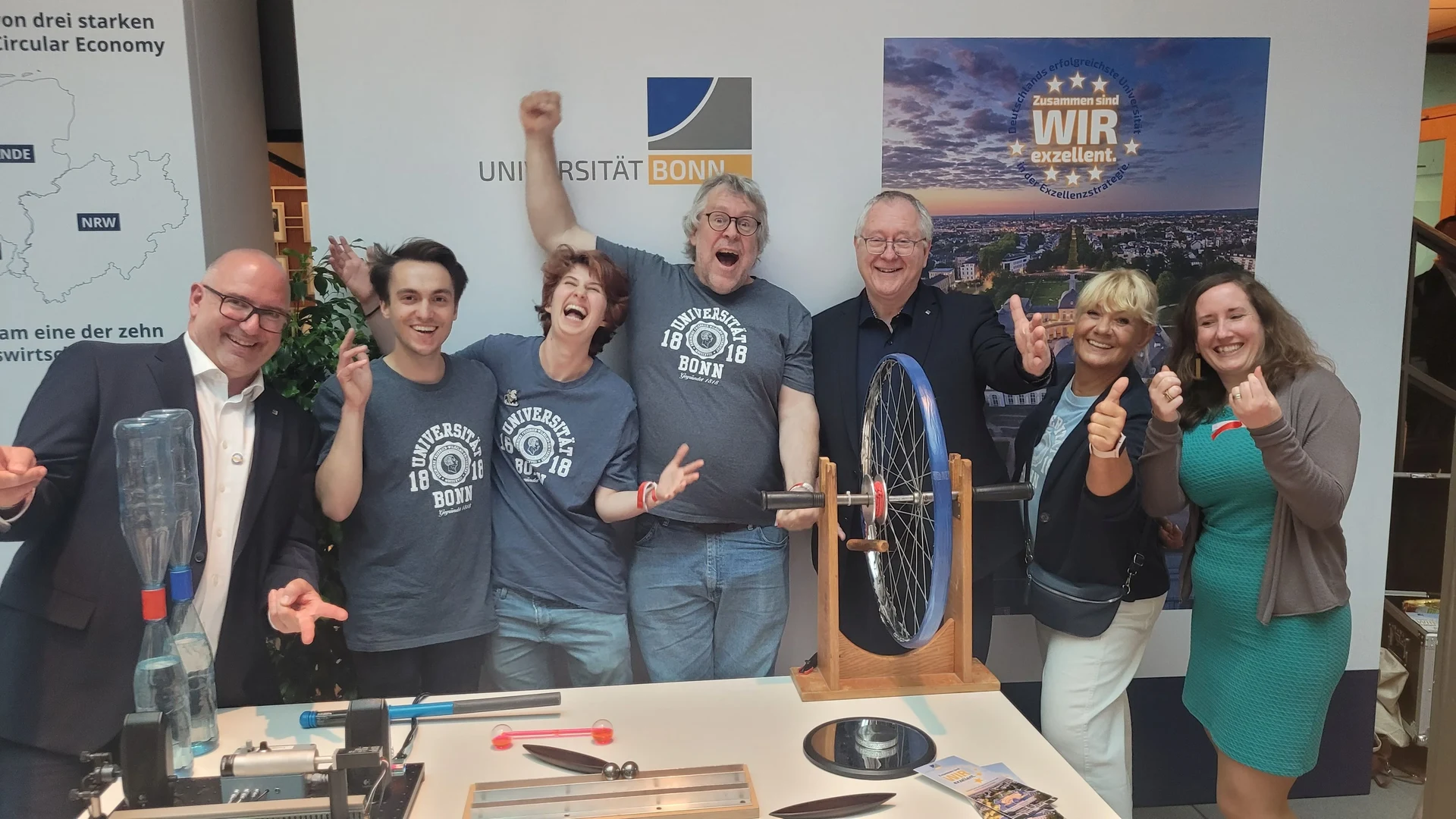 Booth of the University of Bonn