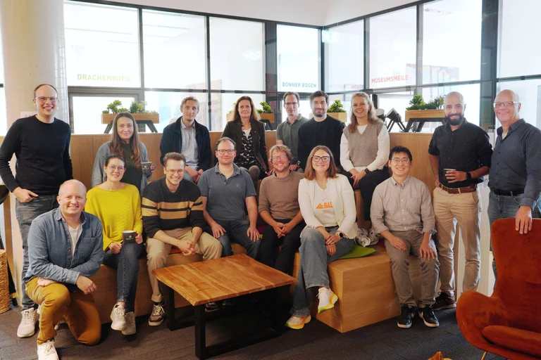 Kick-off of GO-Bio initial funding with representatives of the funded teams and advisors from the Transfer Center enaCom