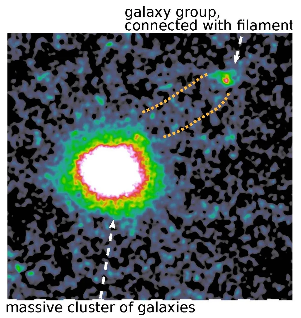 An X-ray image of galaxy cluster A3266 An X-ray image of galaxy cluster A3266