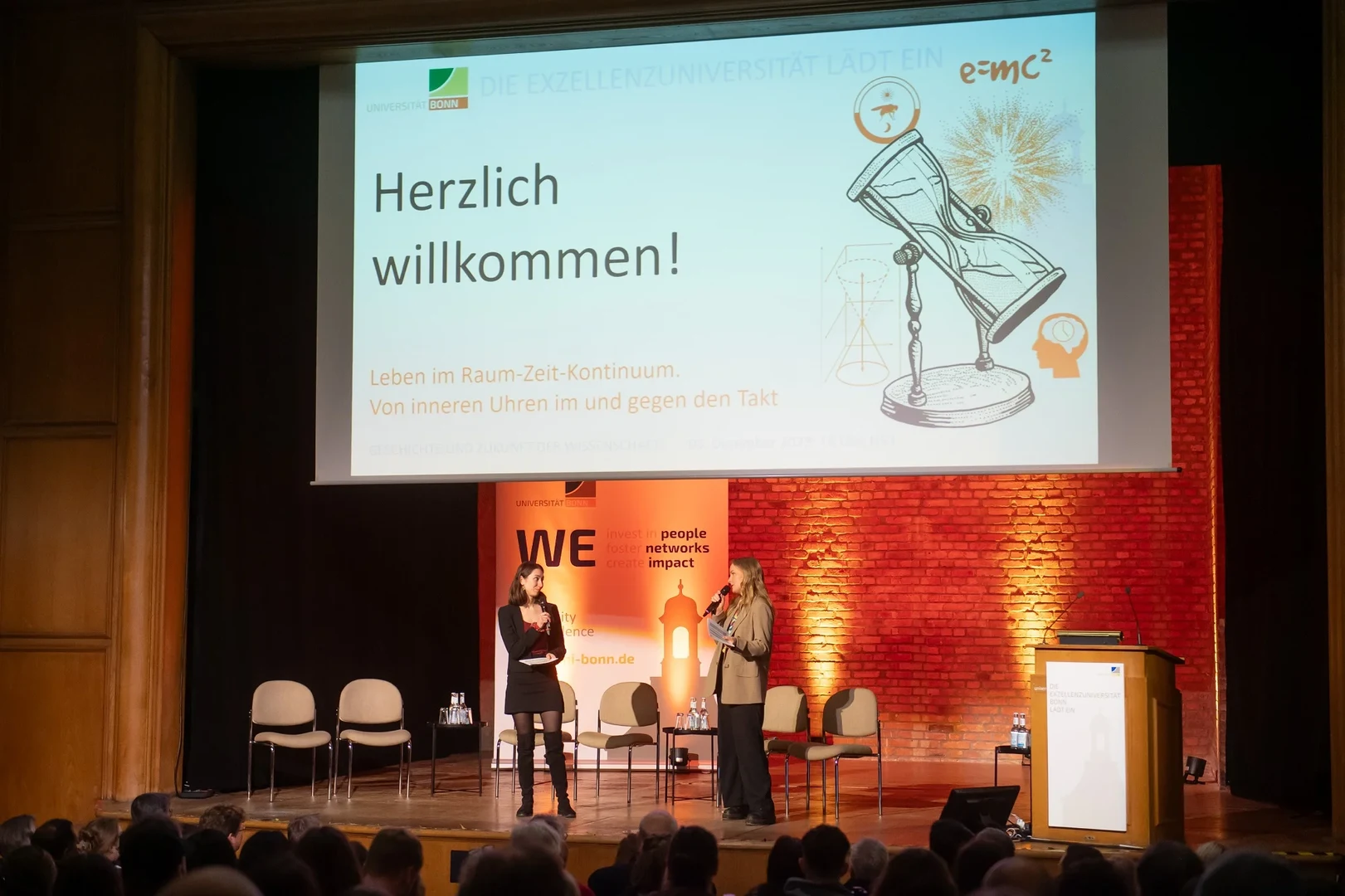 The event took an interdisciplinary look at the topic of time.