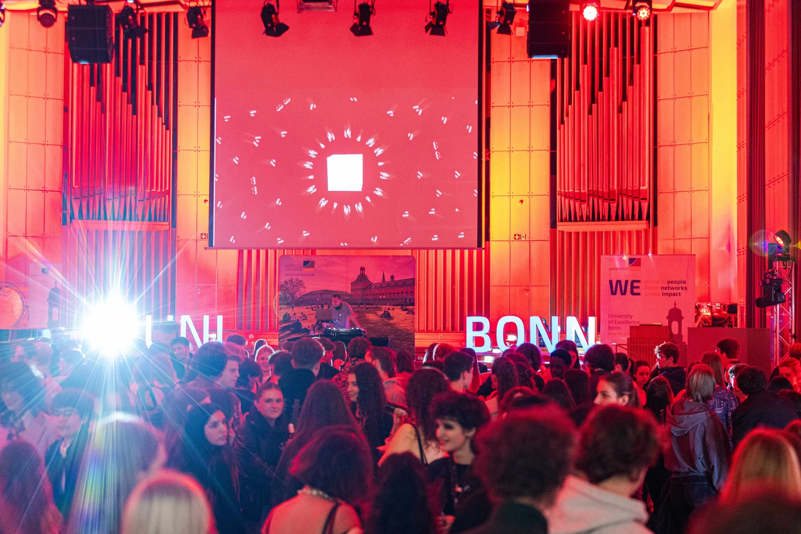 With good music, you could make new contacts here.