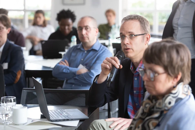 Also at the symposium was Professor Jan Börner from the Institute for Food and Resource Economics at the University of Bonn, who is also Speaker for the TRA Innovation and Technology for Sustainable Futures