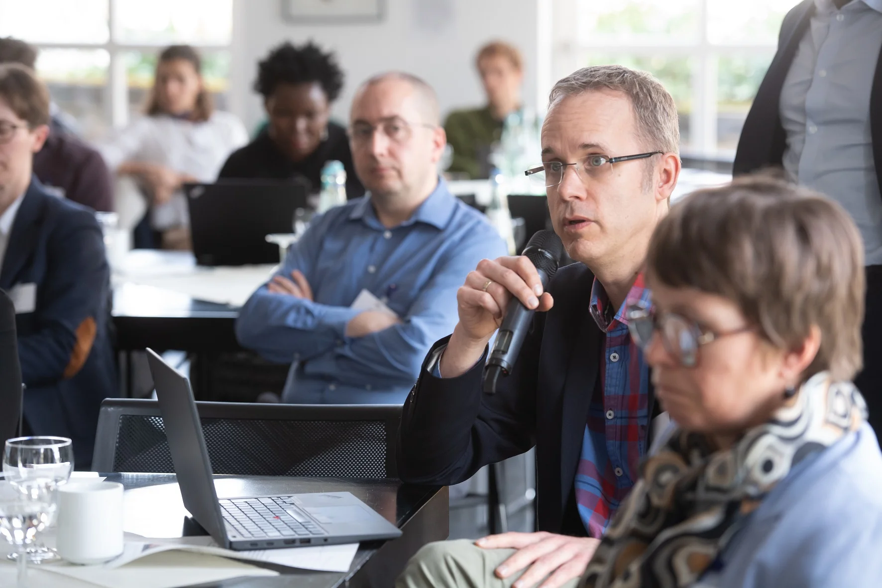 Also at the symposium was Professor Jan Börner from the Institute for Food and Resource Economics at the University of Bonn, who is also Speaker for the TRA Innovation and Technology for Sustainable Futures