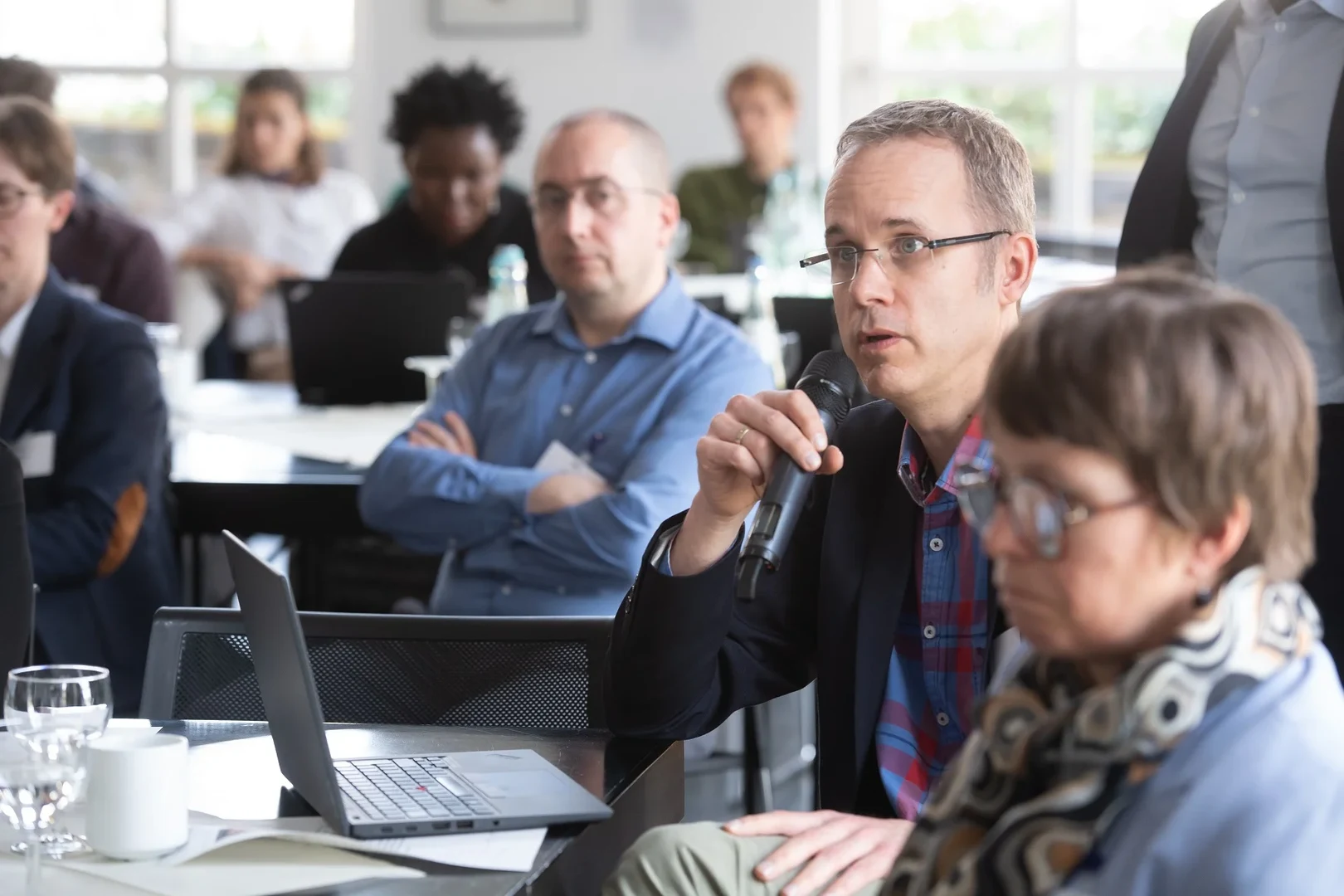 Also at the symposium was Professor Jan Börner from the Institute for Food and Resource Economics at the University of Bonn, who is also Speaker for the TRA Innovation and Technology for Sustainable Futures
