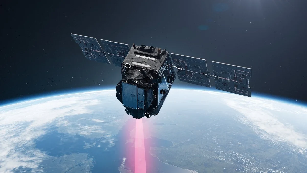 The satellite from ESA's FLEX mission