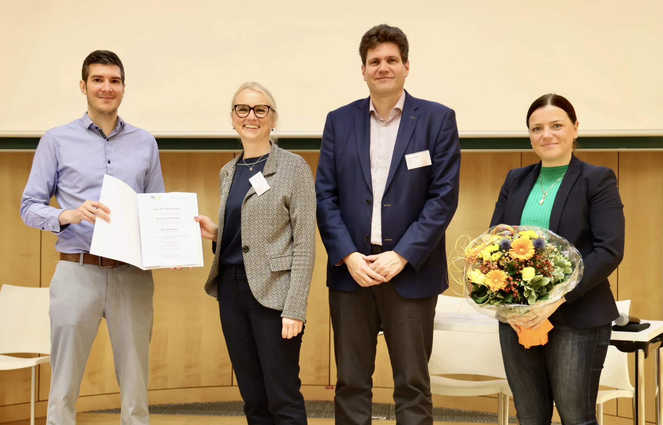 Award ceremony (from left):