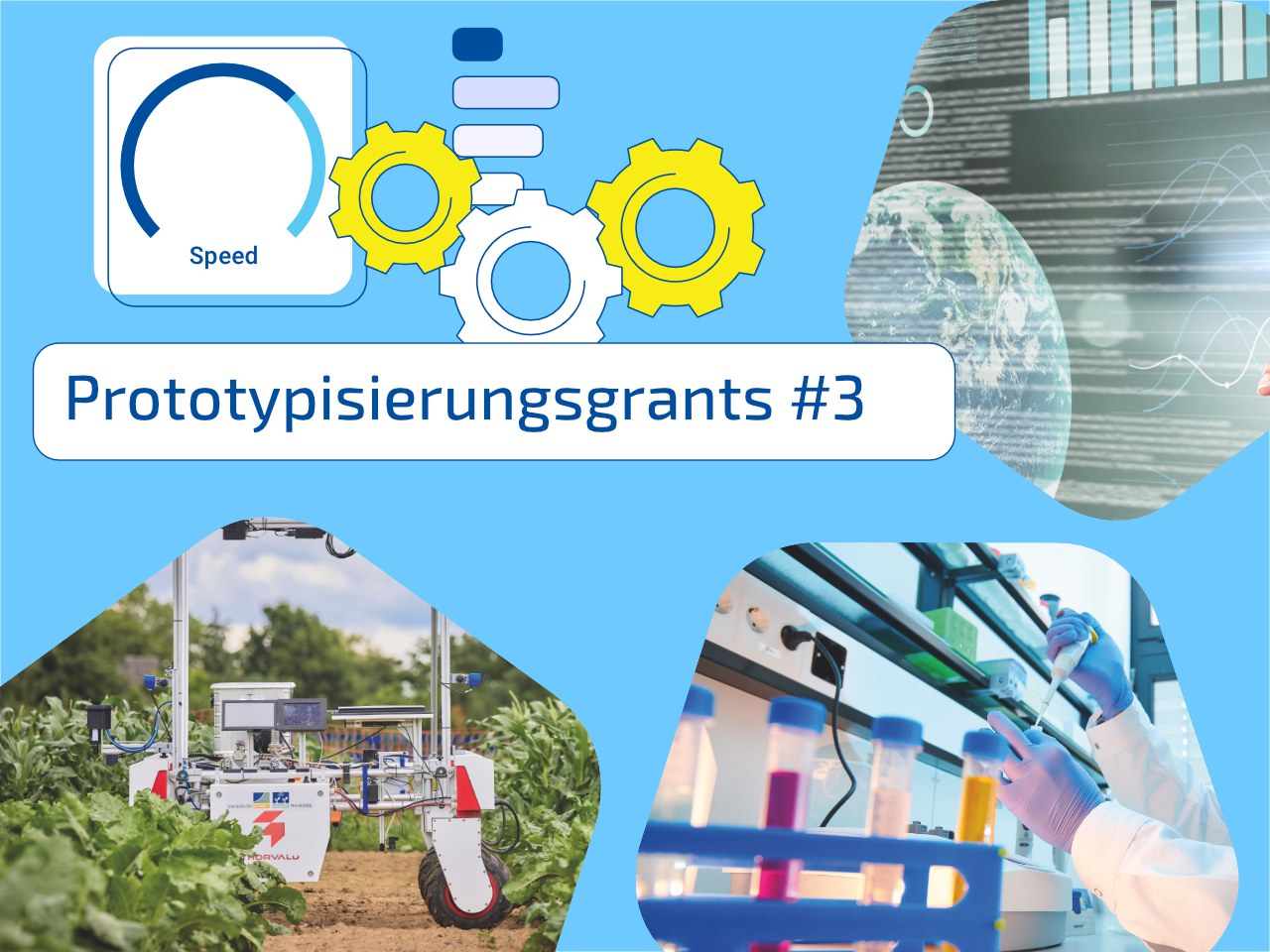 Prototyping grants from diverse disciplines