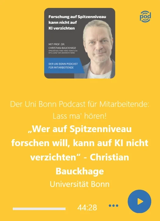PLayer Podcast Bauckhage