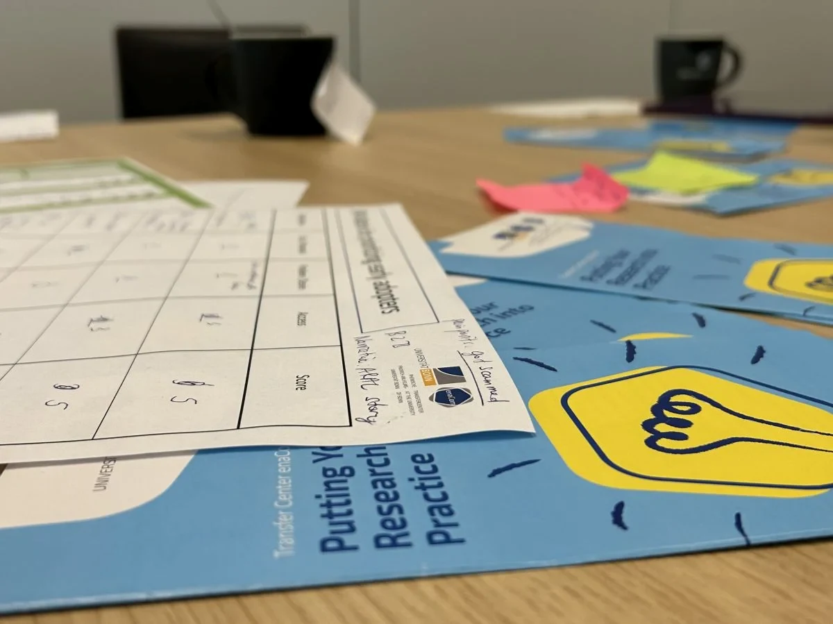 Developing ideas and concepts