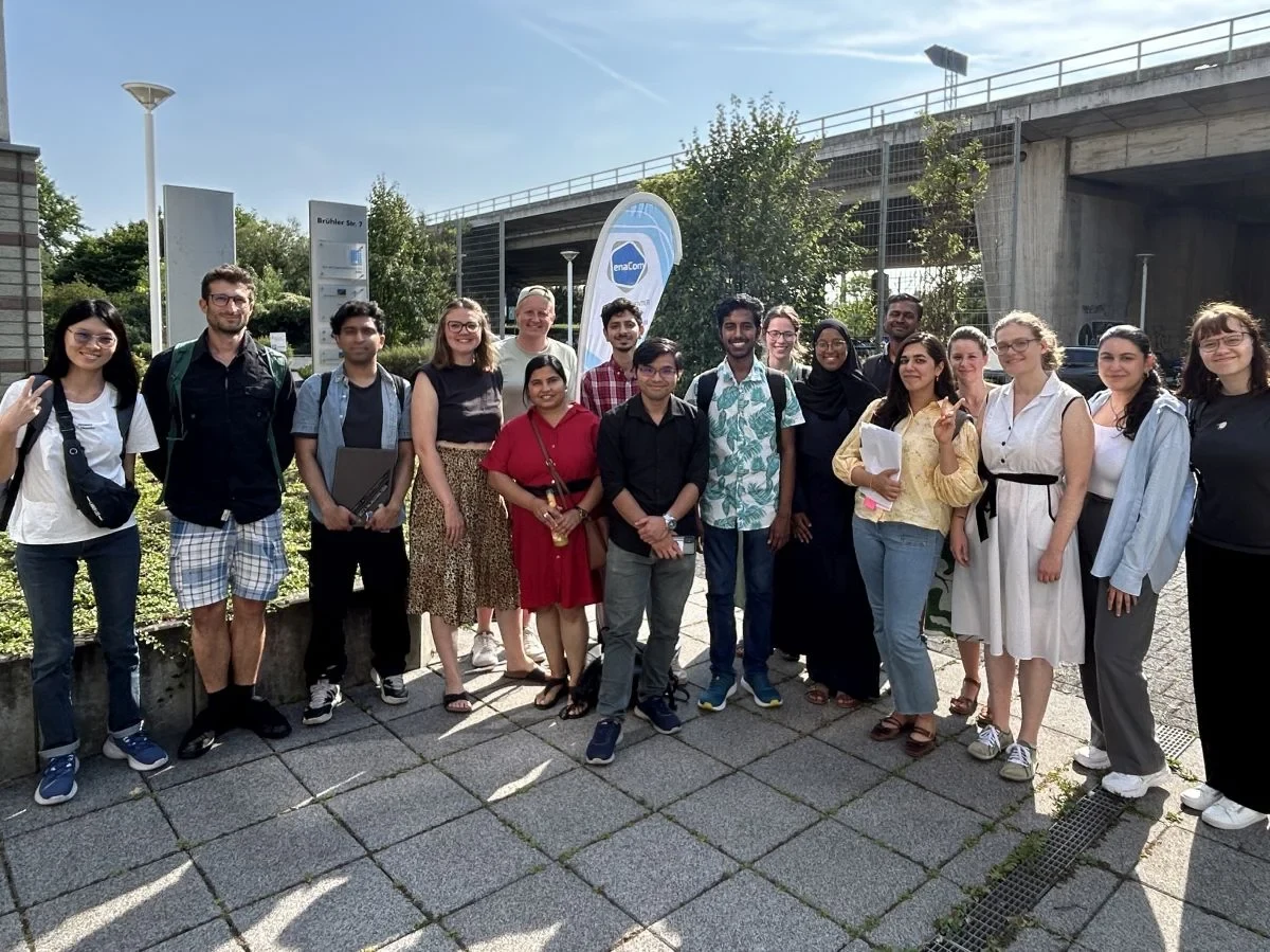 The Summer School participants with their coaches Alexander Küsshauer and Elina Hafer
