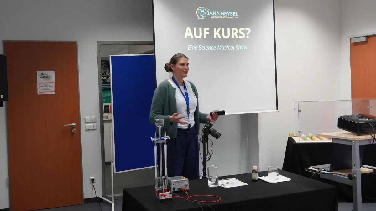 Start-up coach Anna Villwock hosted the open rehearsal