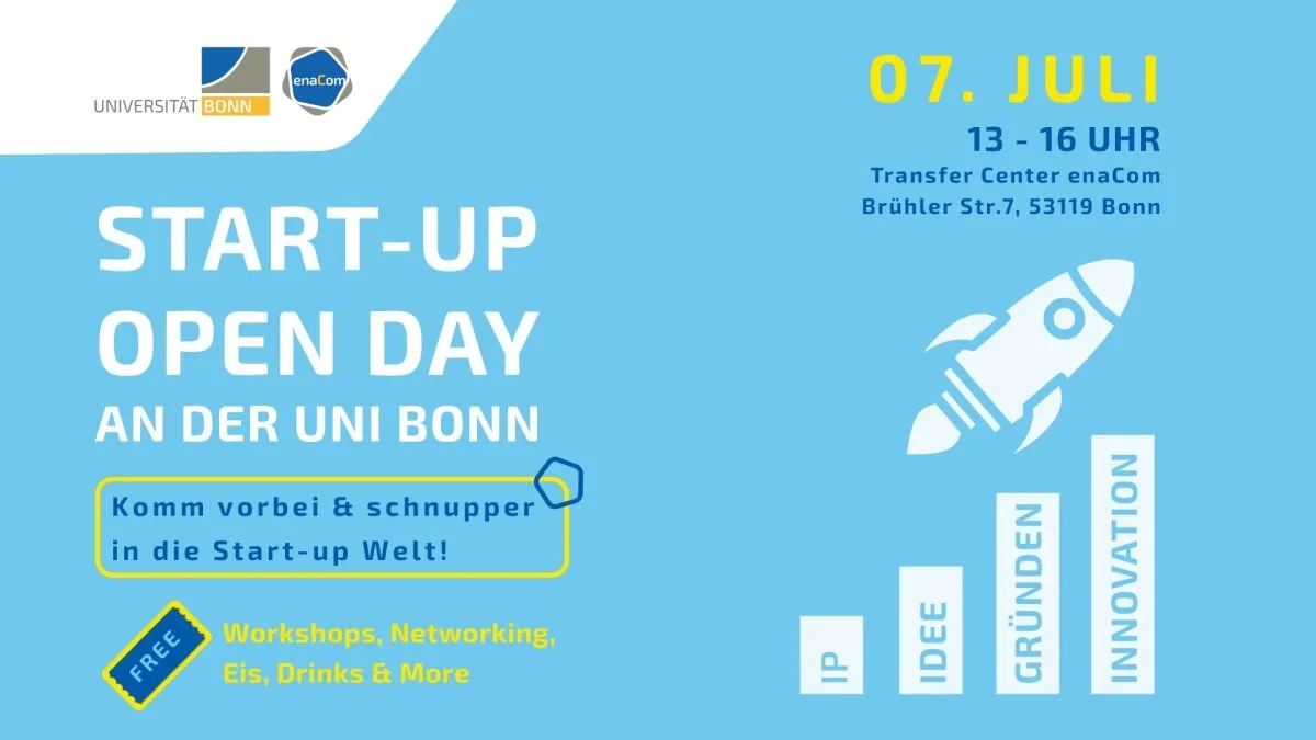 Get a glimpse of the start-up scene at the University of Bonn at the Open Day