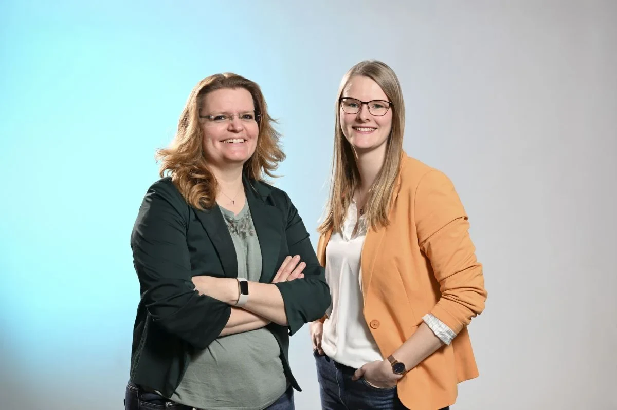 Dr. Susanne Schmidt, Carolyn Krause (from left to right). Other team members: Marie Rüthing, Ulrike Strube, Dr. Jasper Spitzer
