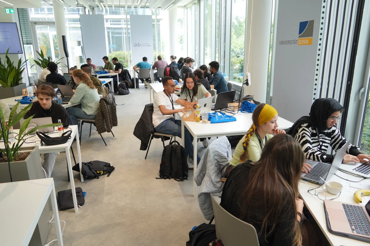 Participants at work