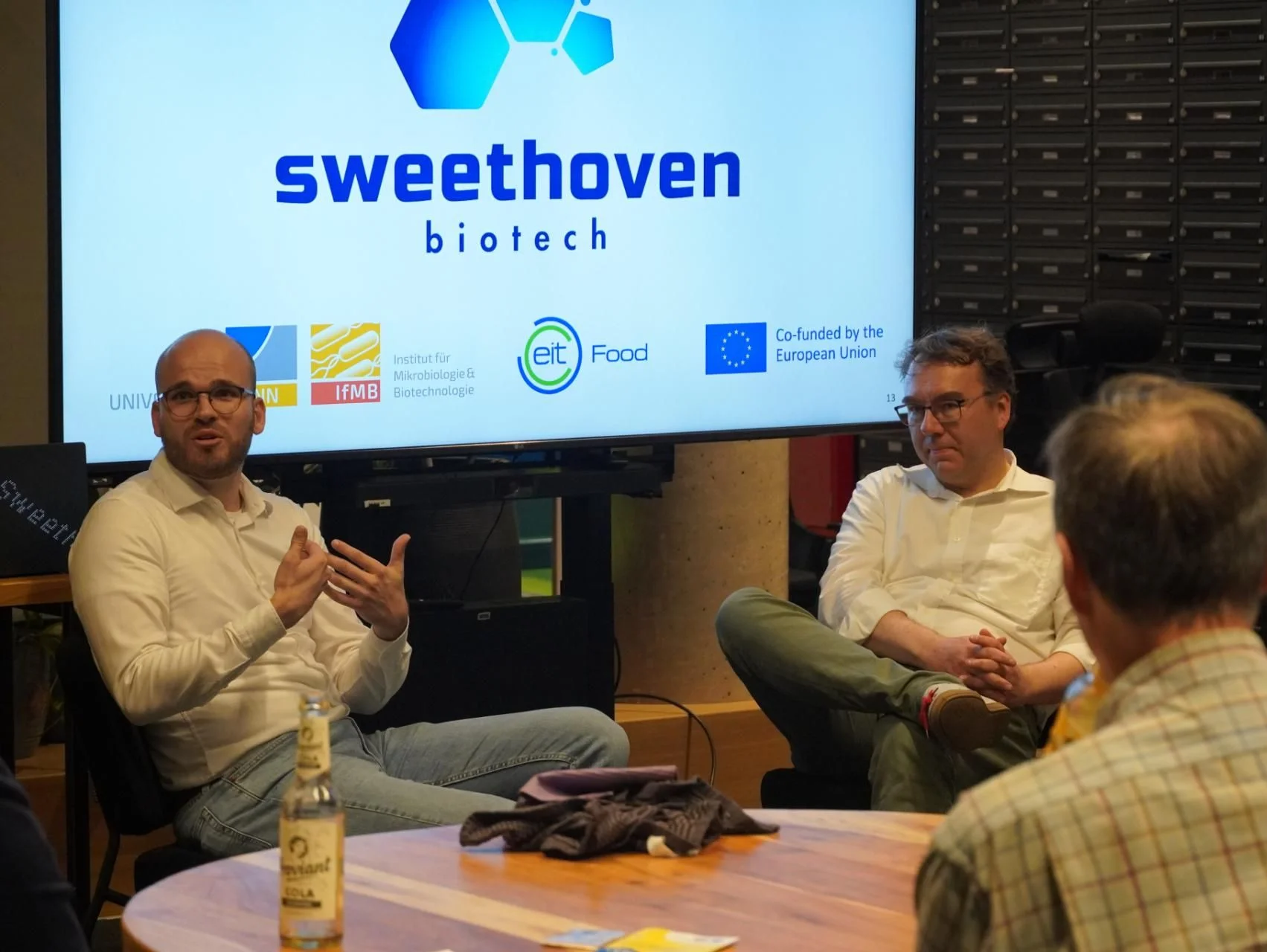 Founder Dr. Marcel Hoevels in conversation with Marcus Wille