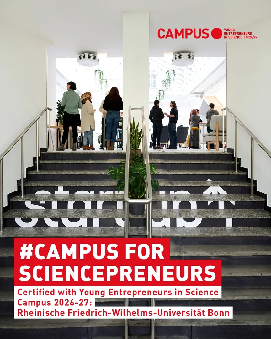 “Young Entrepreneurs in Science Campus” Certificate Renewed