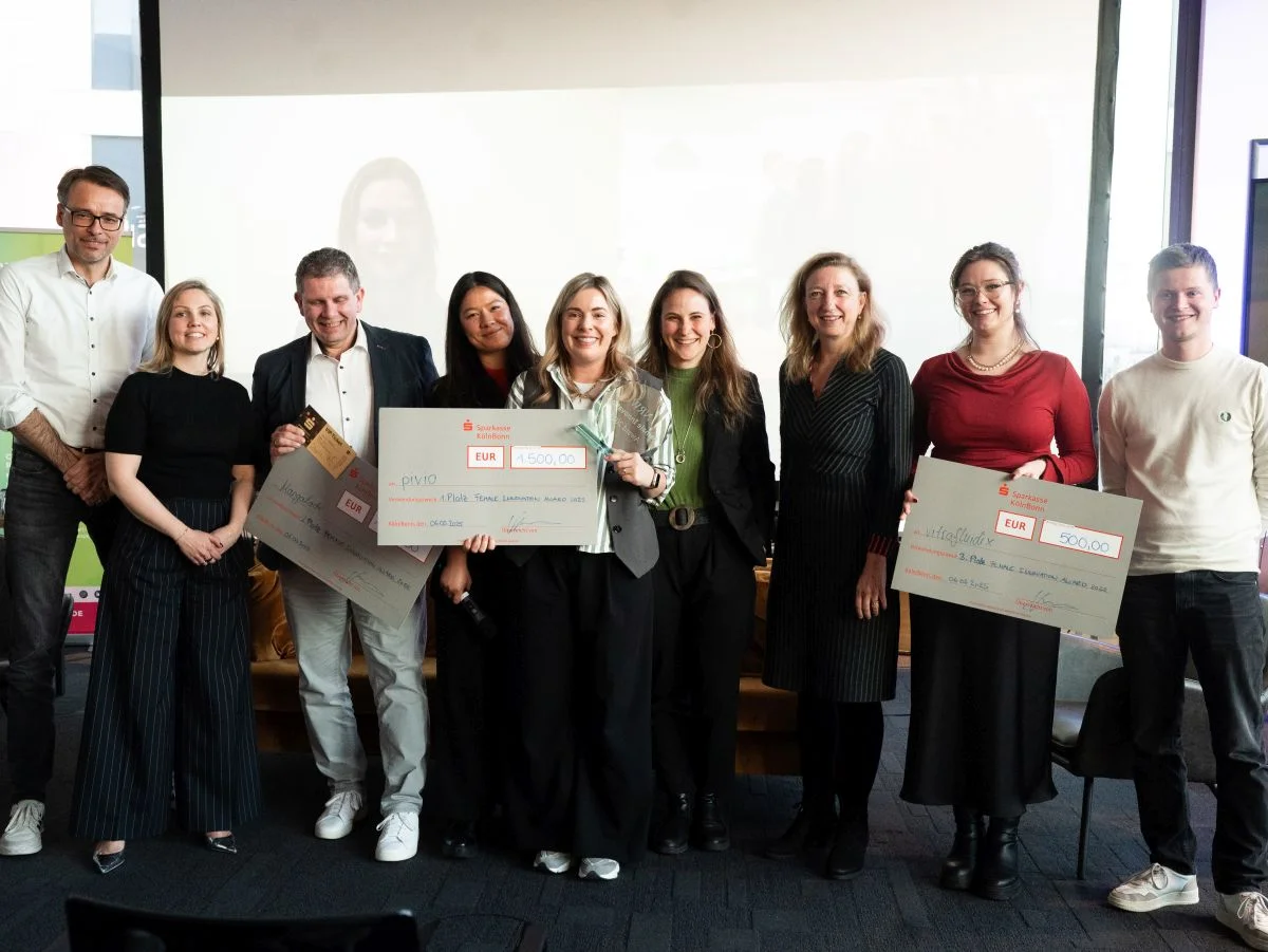 Winners and jury of the Female Innovation Award NRW