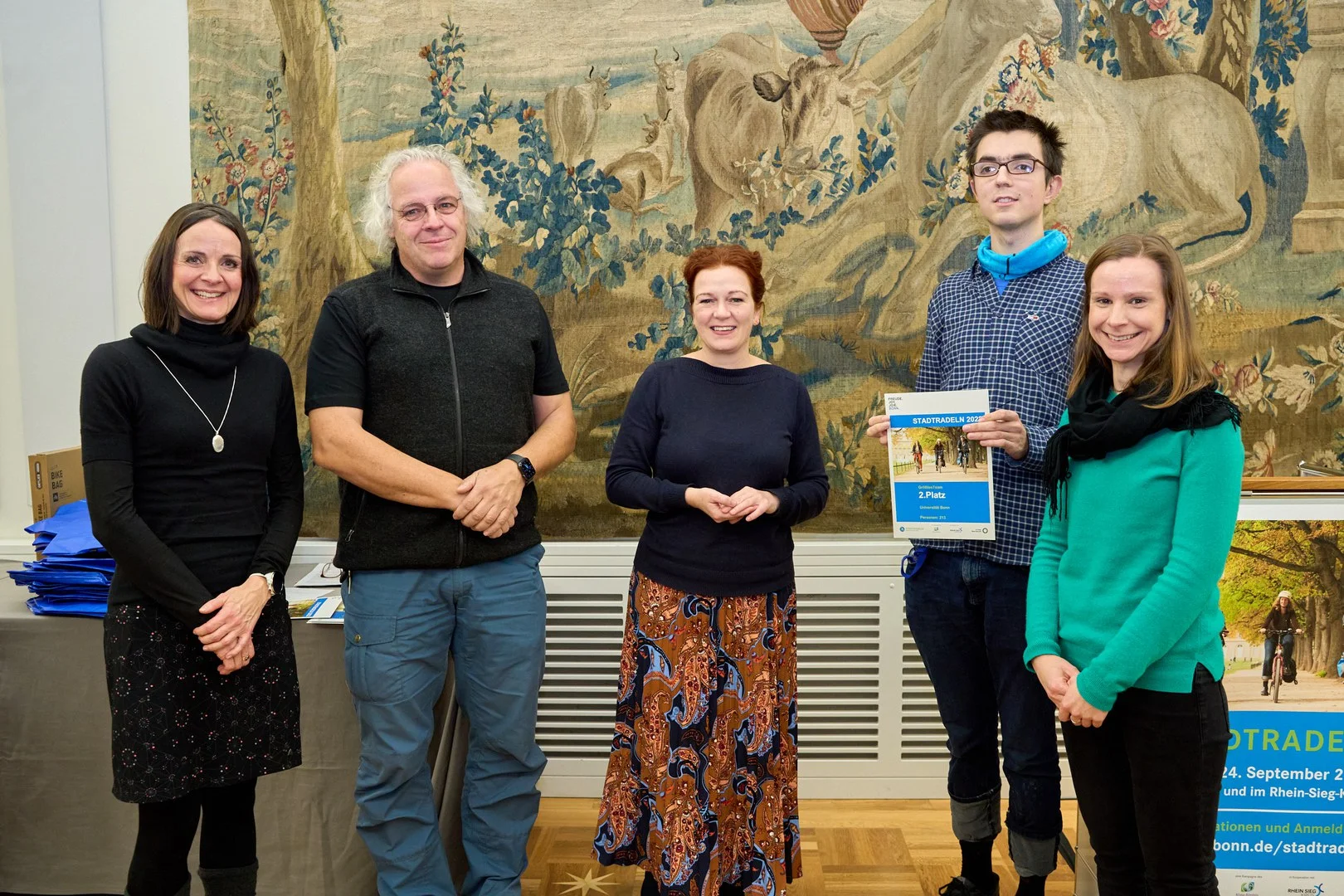 The award ceremony for Stadtradeln 2022