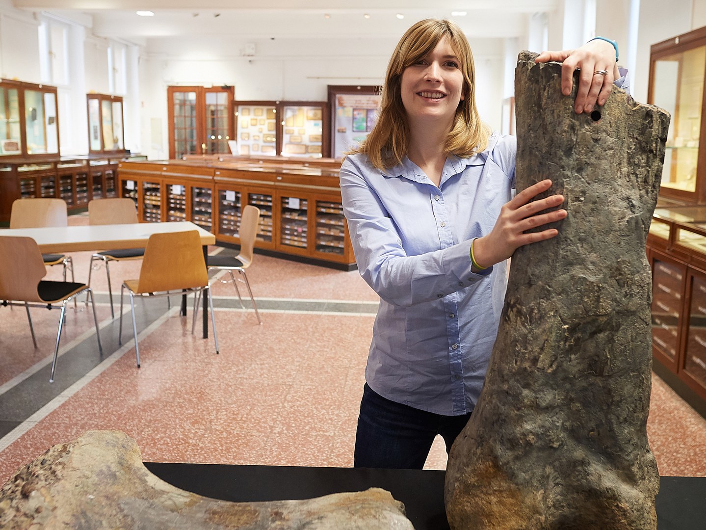 Palaeontologist Jessica Mitchell