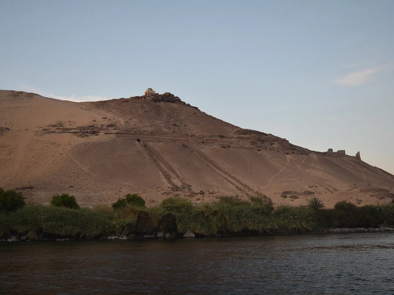 The site of the find: