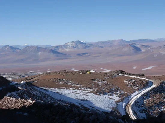 Cerro Chajnantor in Chile: