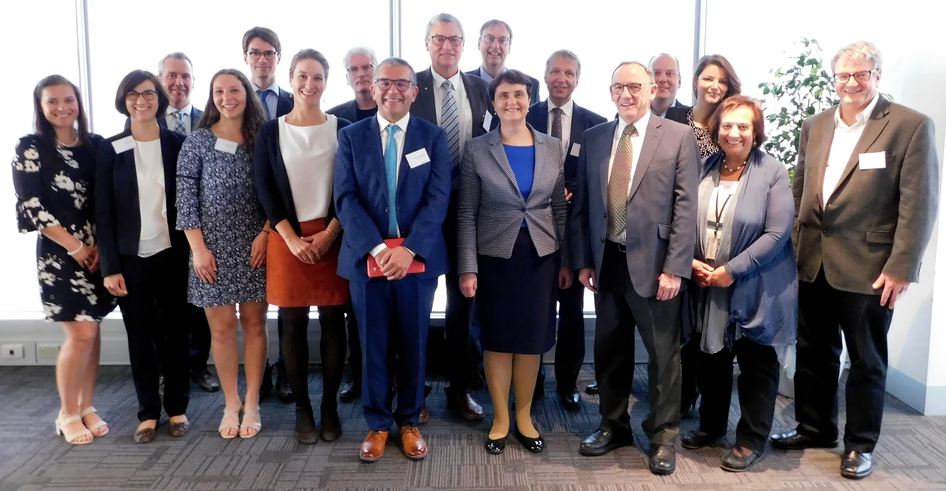 Group photo (from left):