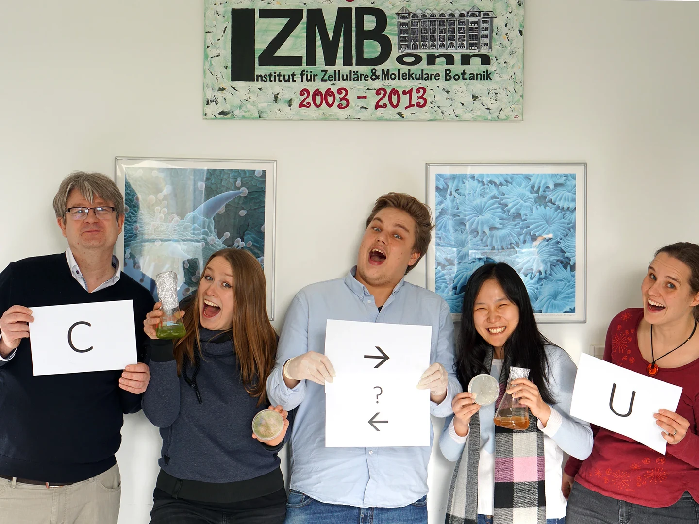 Volker Knoop, Elena Lesch, Bastian Oldenkott, Yingying Yang and Mareike Schallenberg-Rüdinger